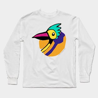 A very crazy bird Long Sleeve T-Shirt